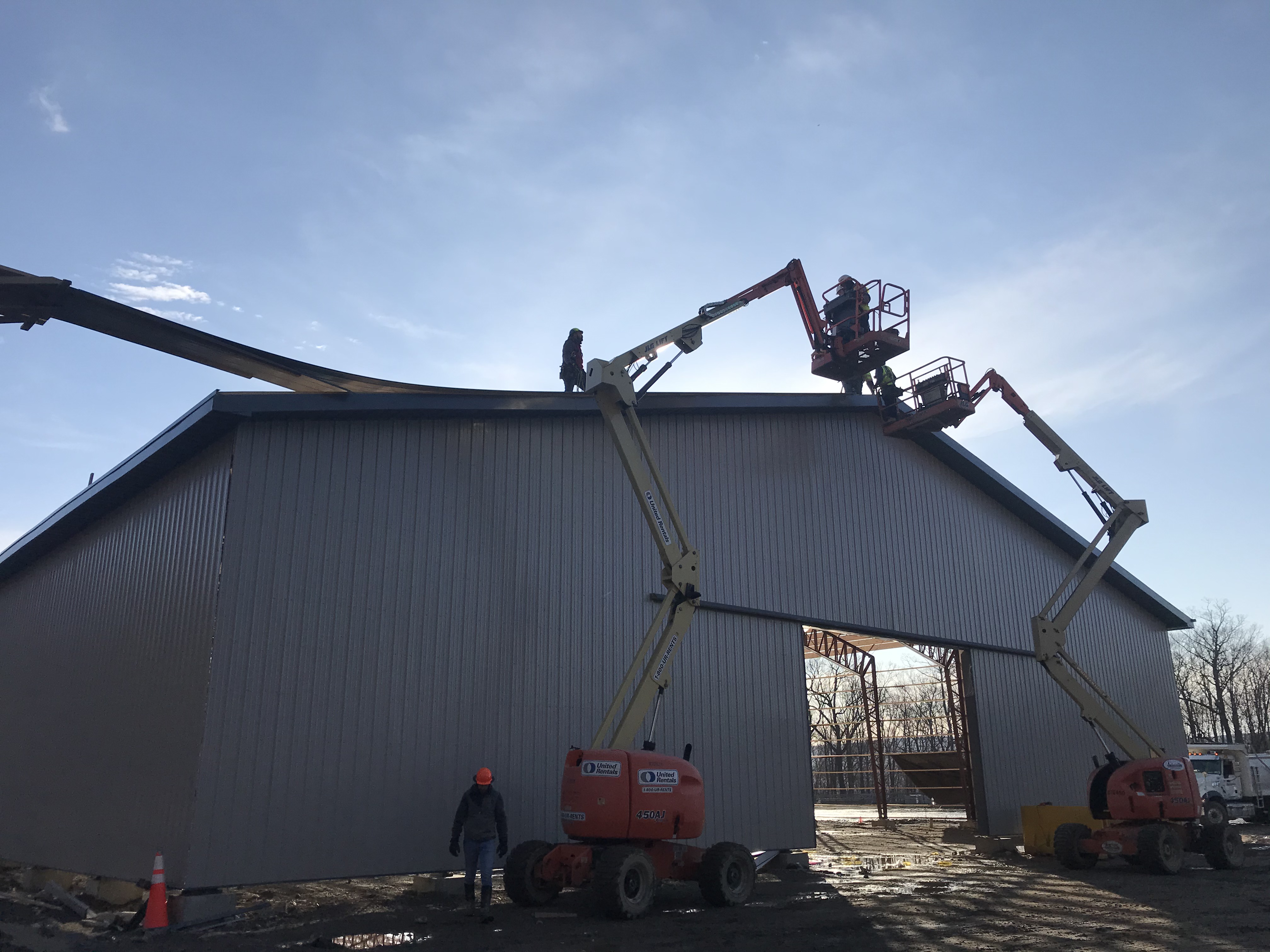 Indoor Equestrian Center - Construction Progress Apr 2020 (2)