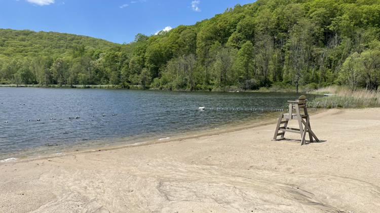 Long Pond Swim Beach View 2