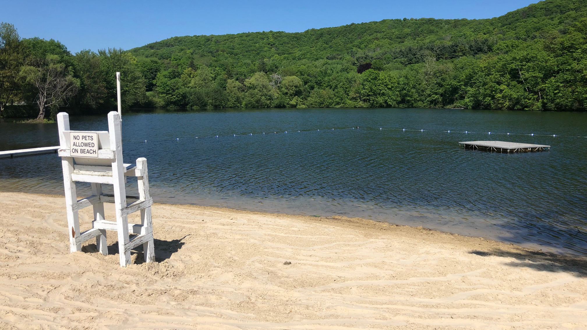 Lake Frederick Beach Area 