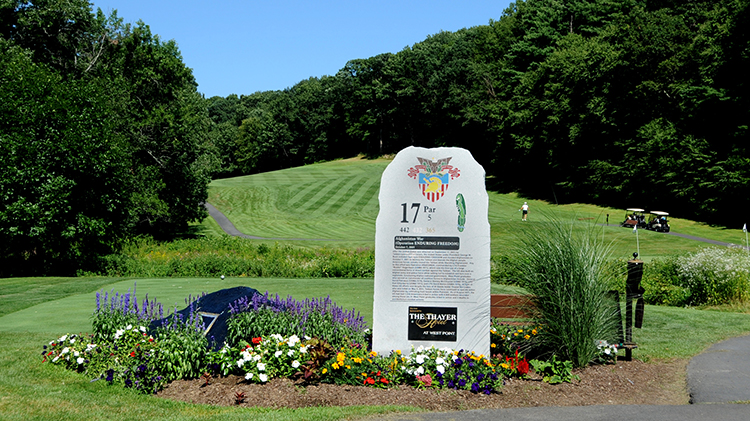 West Point Golf Course - Tee Marker Advertising 