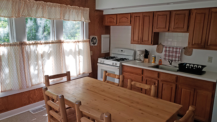 Stone House Kitchen/Dining Area View 1